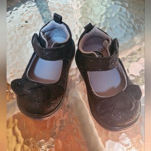 Girls Stride Rite mary jane Sparkle Shoes- new